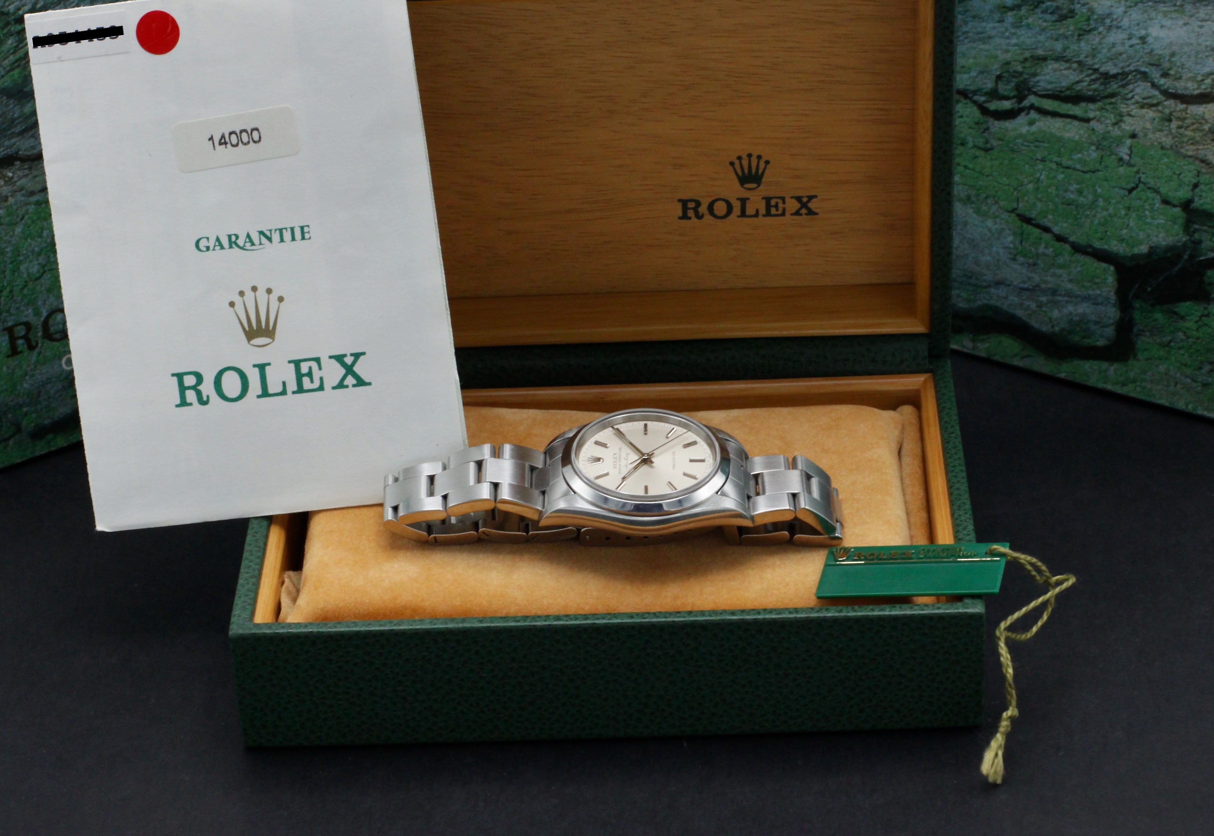 Rolex Air King Precision 14000 - 2000 - Rolex horloge - Rolex kopen - Rolex heren horloge - Trophies Watches