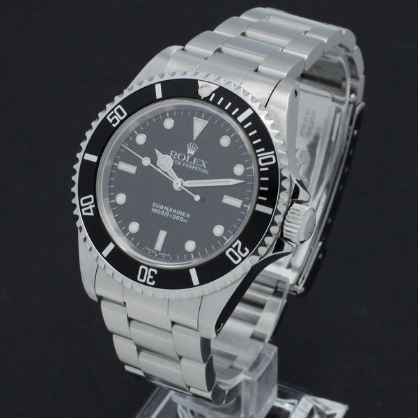 Rolex Submariner 14060 - 2001 - Rolex horloge - Rolex kopen - Rolex heren horloge - Trophies Watches