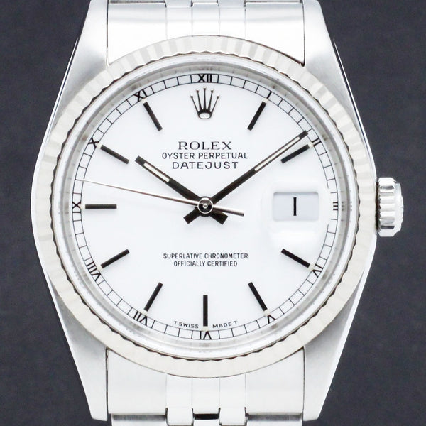 Rolex Datejust 16234 - 1996 - Rolex horloge - Rolex kopen - Rolex heren horloge - Trophies Watches