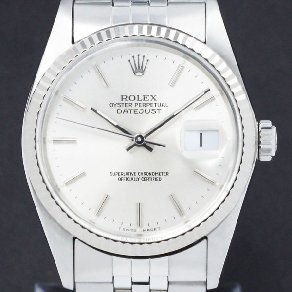 Rolex Datejust 16014 - 1988 - Rolex horloge - Rolex kopen - Rolex heren horloge - Trophies Watches