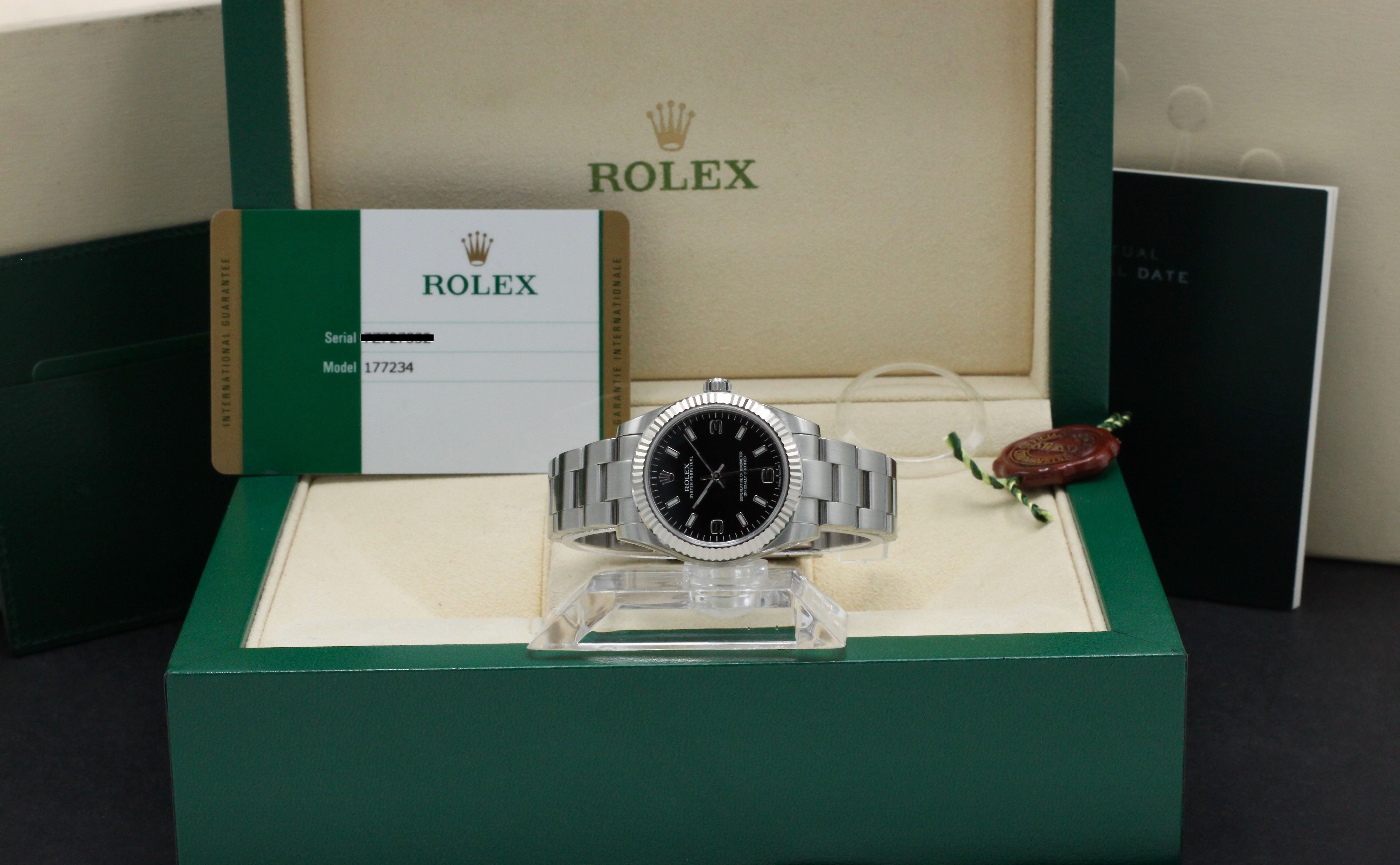 Rolex Oyster Perpetual 177234 - 2014 - Rolex horloge - Rolex kopen - Rolex dames horloge - Trophies Watches