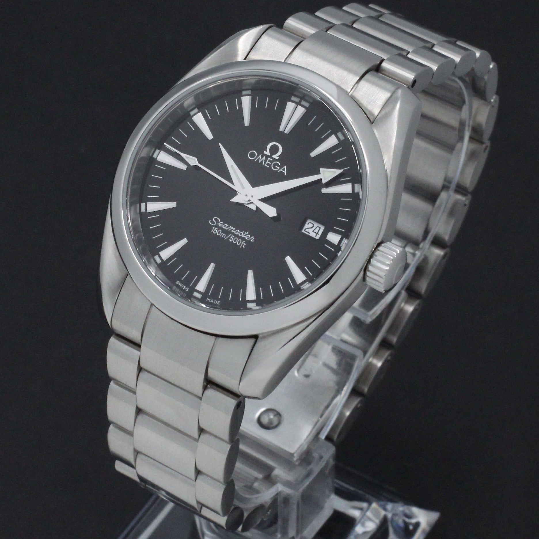 Omega Seamaster Aqua Terra 2518.50.00 - Omega horloge - Omega kopen - Omega heren horloge - Trophies Watches