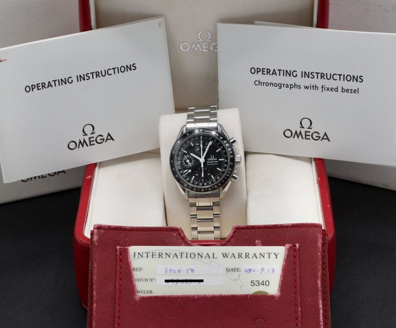 Omega Speedmaster Day Date 3520.50.00 - 2002 - Omega horloge - Omega kopen - Omega heren horloge - Trophies Watche