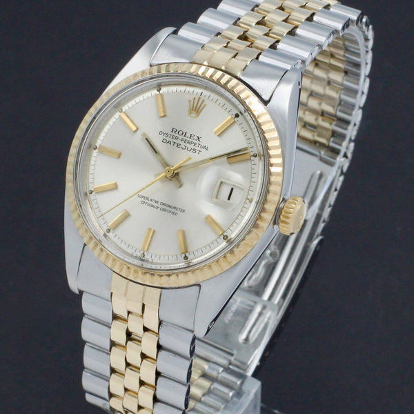 Rolex Datejust 1601 - 1966 - goud/staal - two/tone - Rolex horloge - Rolex kopen - Rolex heren horloge - Trophies Watches