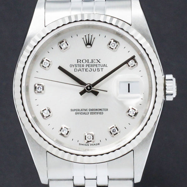 Rolex Datejust 16234G - 1997 - Rolex horloge - Rolex kopen - Rolex heren horloge - Trophies Watches