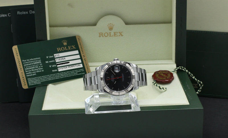 Rolex Datejust Turn-O-Graph 116264 - 2008 - Rolex horloge - Rolex kopen - Rolex heren horloge - Trophies Watches