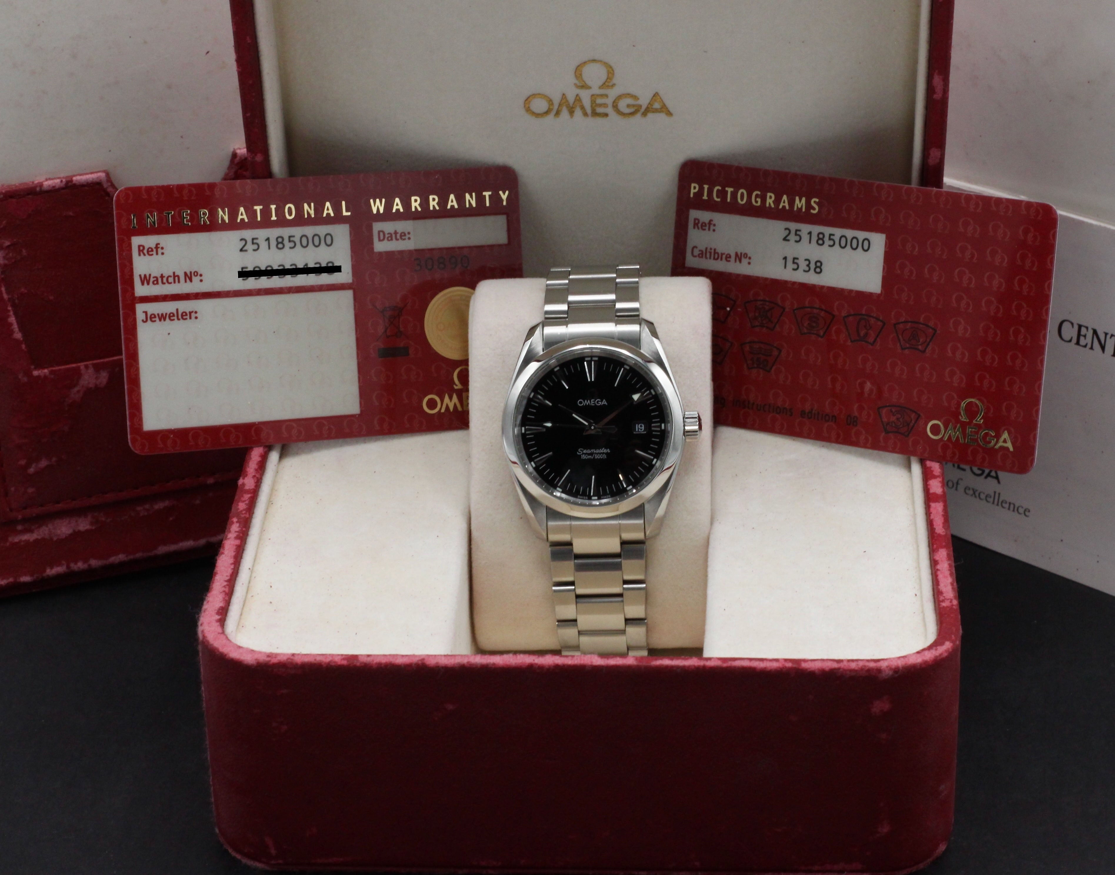 Omega Seamaster Aqua Terra 2518.50.00 - 1999 - Omega horloge - Omega kopen - Omega heren horloge - Trophies Watches