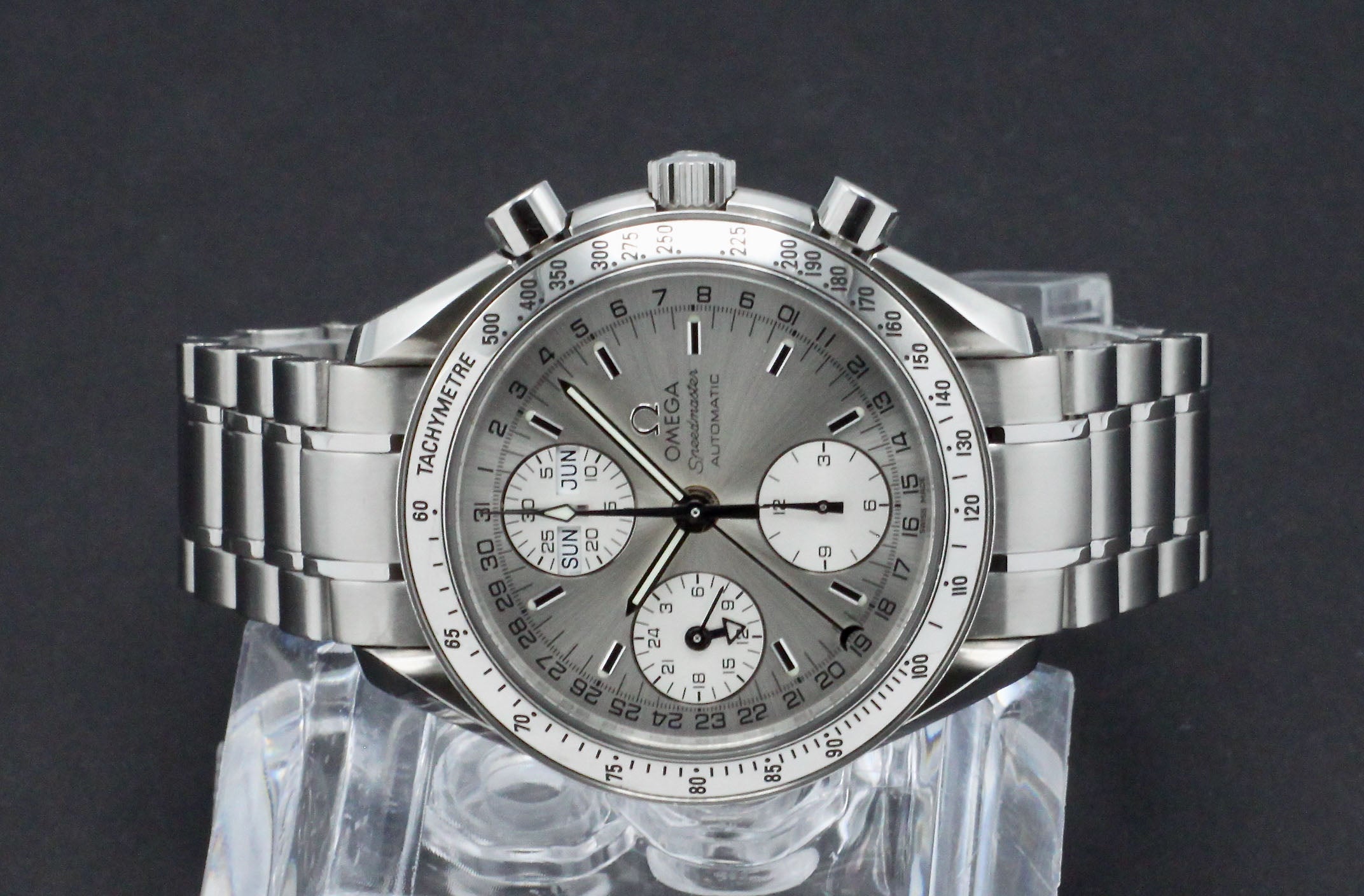 Omega Speedmaster Day Date 3523.30 - 1998 - Omega horloge - Omega kopen - Omega heren horloge - Trophies Watches