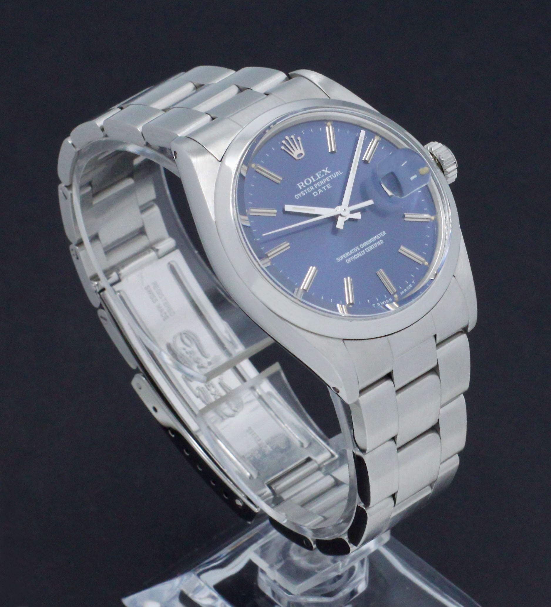 Rolex Oyster Perpetual Date 1500 - 1971 - Rolex horloge - Rolex kopen - Rolex heren horloge - Trophies Watches