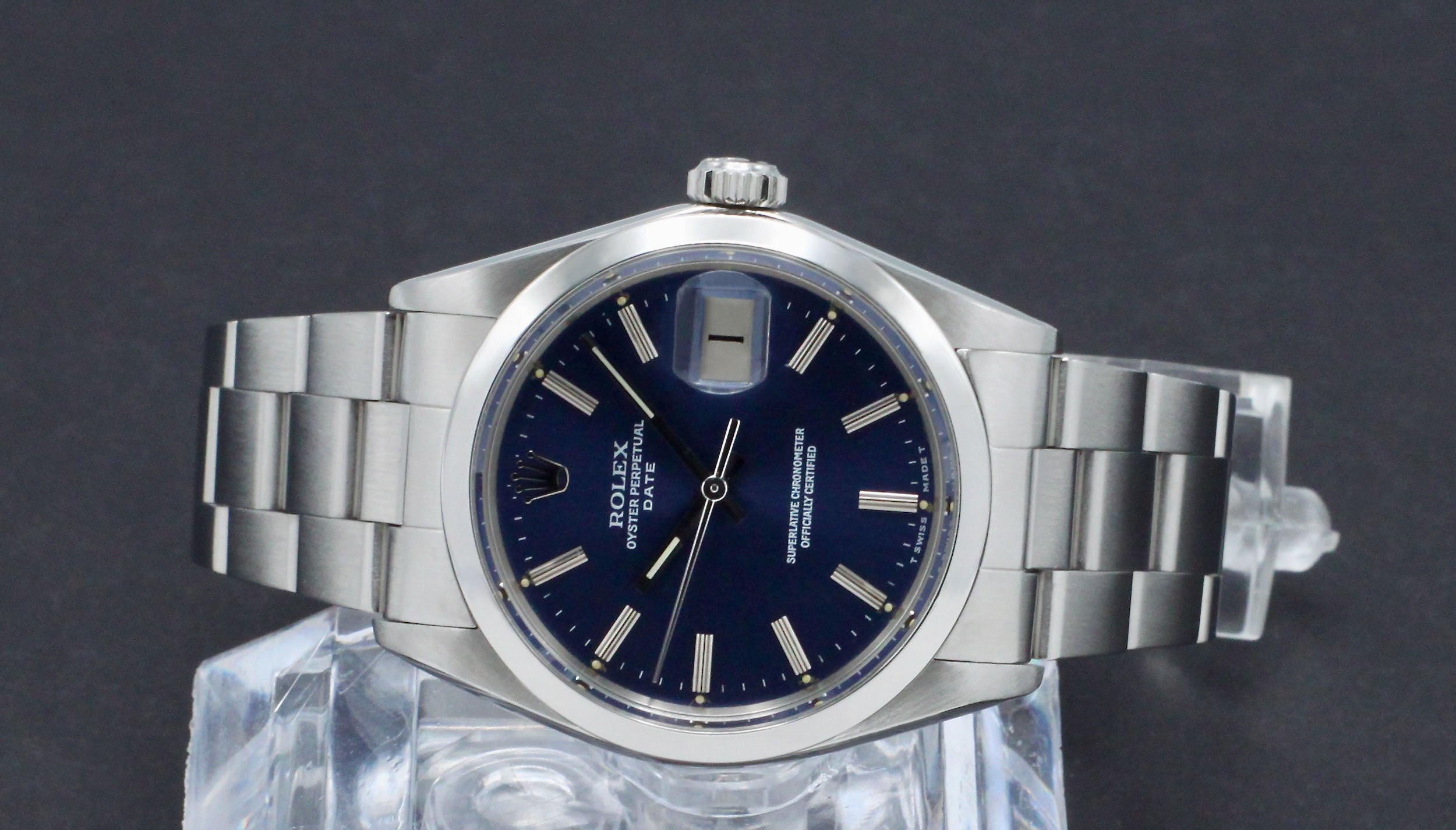 Rolex Oyster Perpetual Date 1500 - 1971 - Rolex horloge - Rolex kopen - Rolex heren horloge - Trophies Watches