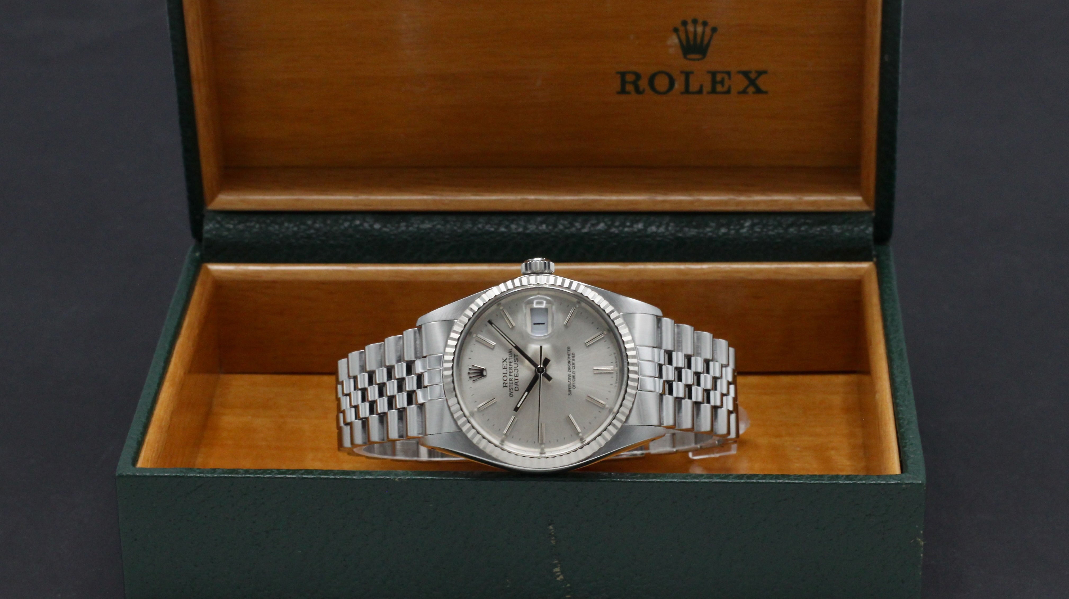 Rolex Datejust 16014 - 1985 - Rolex horloge - Rolex kopen - Rolex heren horloge - Trophies Watches