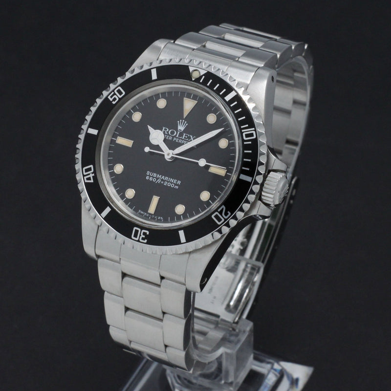 Rolex Submariner 5513 - 1989 - Rolex horloge - Rolex kopen - Rolex heren horloge - Trophies Watches