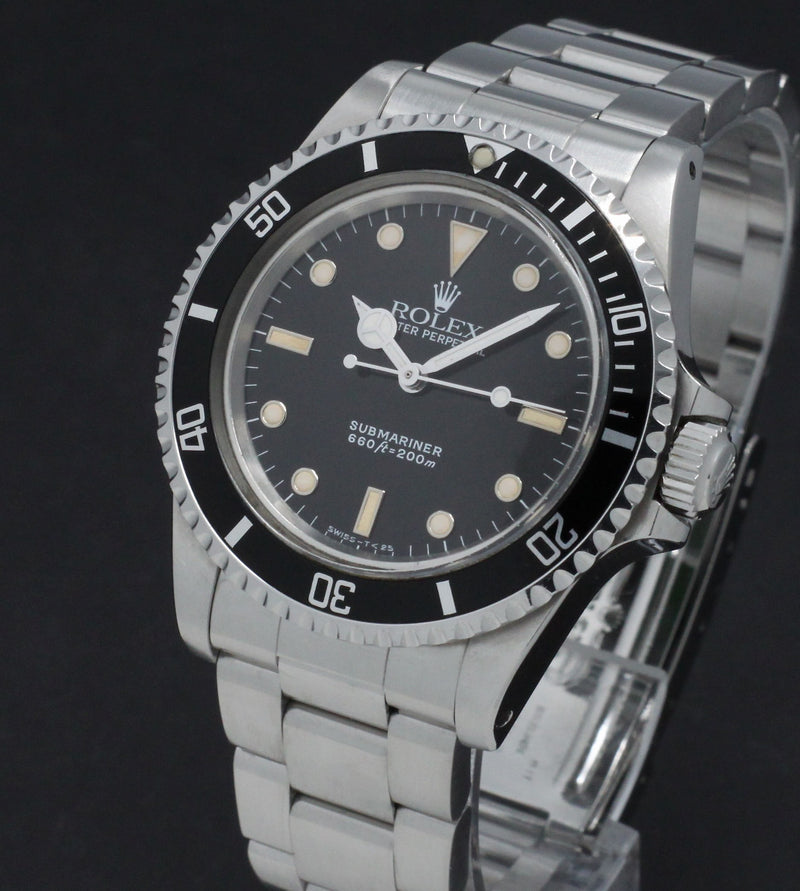 Rolex Submariner 5513 - 1989 - Rolex horloge - Rolex kopen - Rolex heren horloge - Trophies Watches