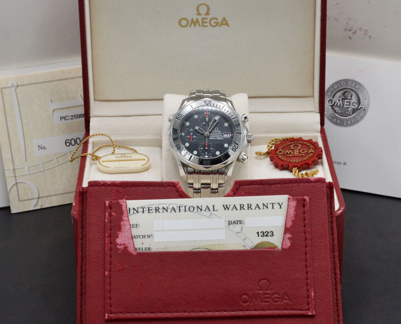 Omega Seamaster Diver 300 M 2589.30.00 - 2000 - Omega horloge - Omega kopen - Omega heren horloge - Trophies Watches