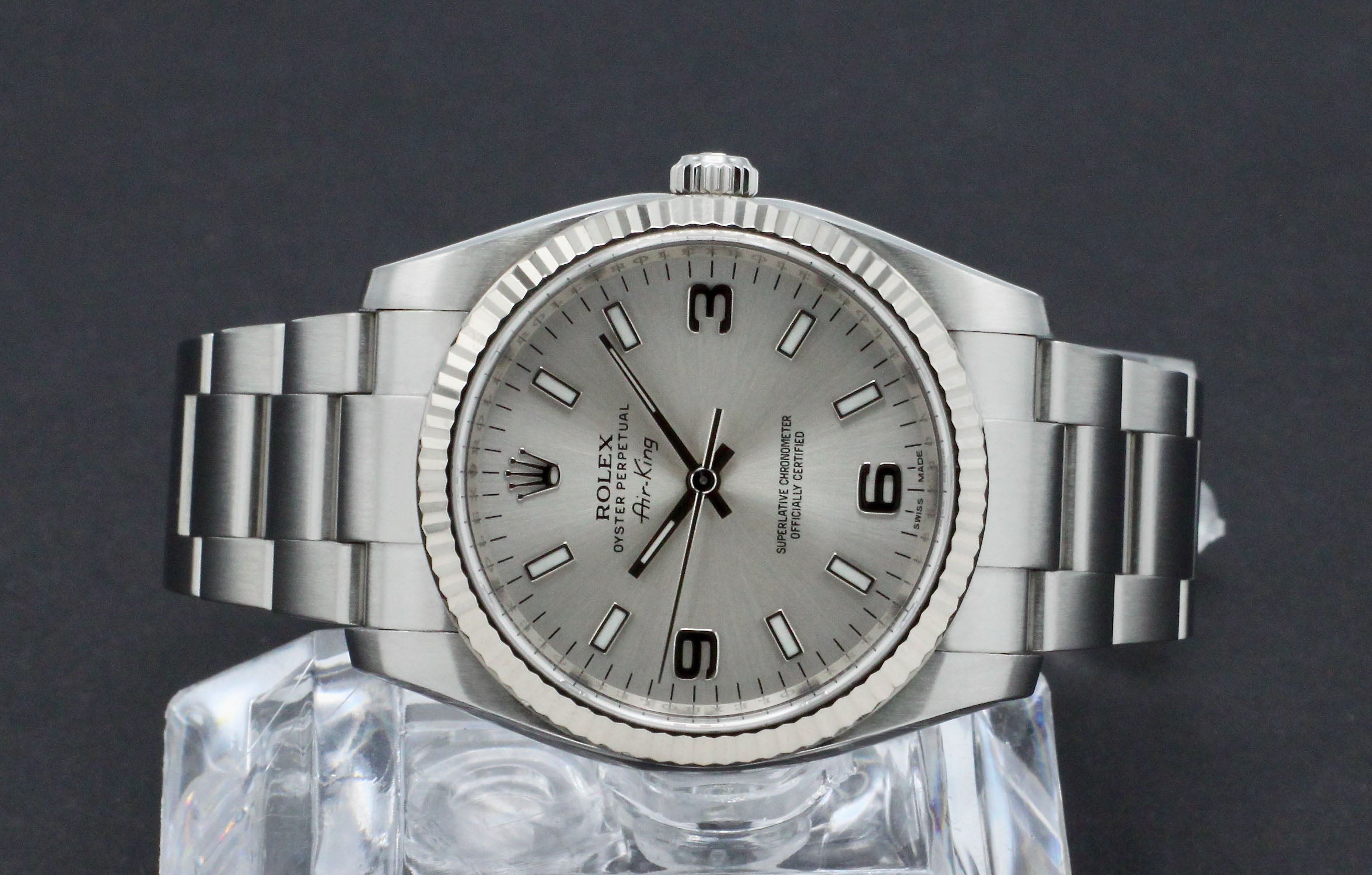 Rolex Air King Precision 114234 - 2012 - Rolex horloge - Rolex kopen - Rolex heren horloge - Trophies Watches