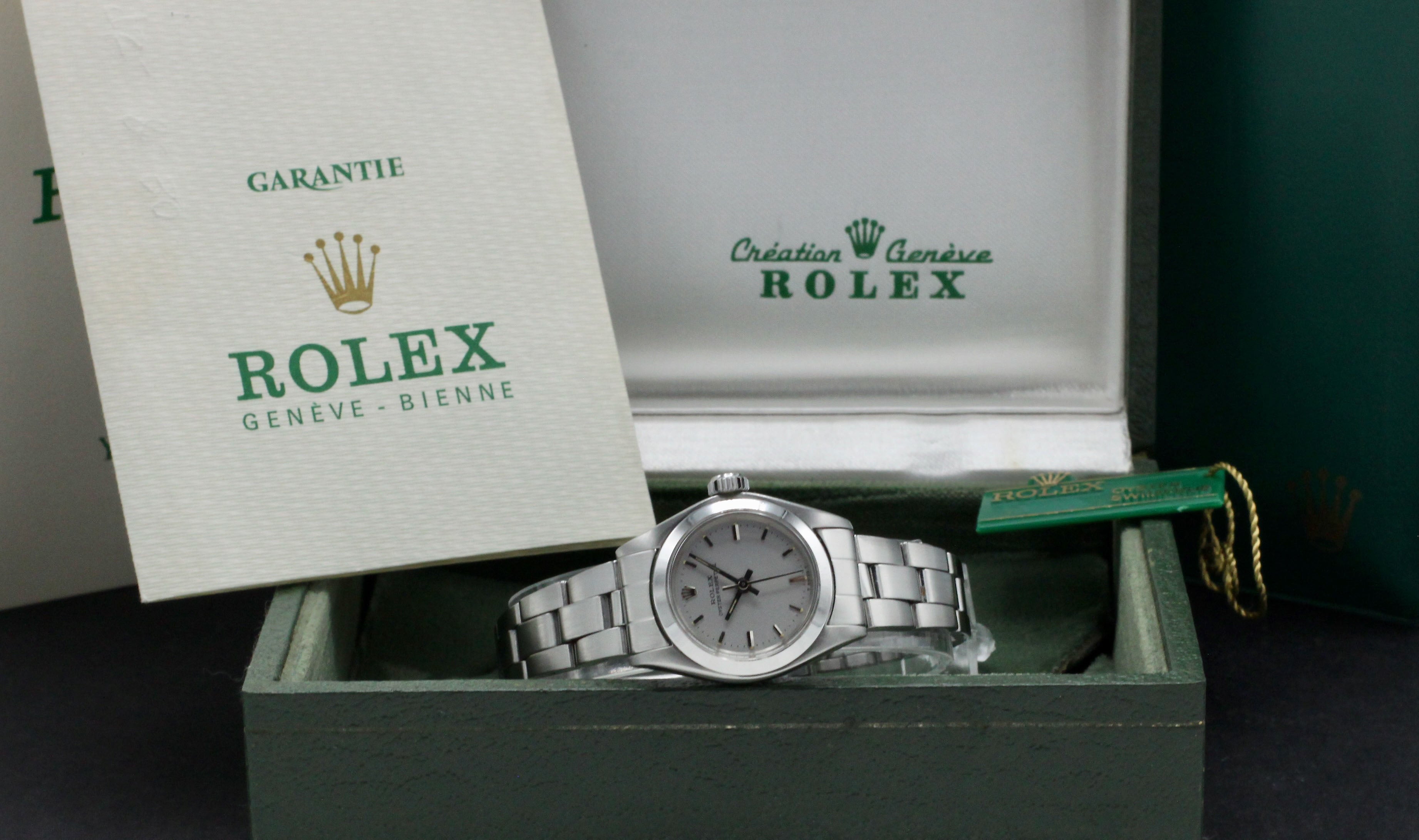 Rolex Oyster Perpetual 6718 - 1975 - Rolex horloge - Rolex kopen - Rolex dames horloge - Trophies Watches